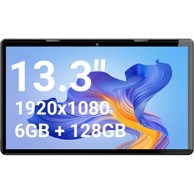 XORO Tablet MegaPad 1333 Pro 2, 13.3", 1920 x 1080, 6 GB RAM, 128 GB, Wi-Fi, Android 15, crna